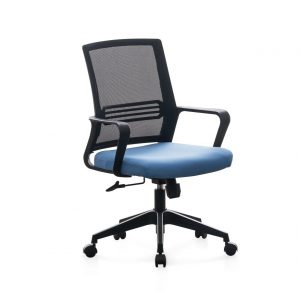 Silla Operativa Giratoria Azul